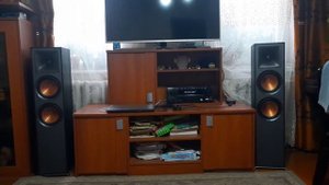 klipsch r 820f and denon dra-800h