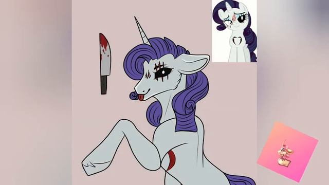 [SLIGHT GORE] little miss rarity (collab with soapyponyartz on instagram). mlp speedpaint смотреть онлайн
