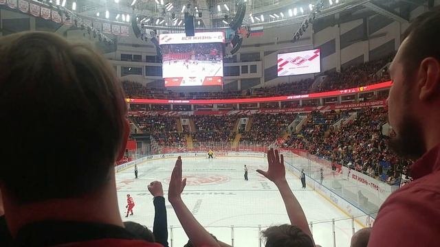 Боже Спартак храни! ХК Спартак Москва - ХК Северсталь Череповец 02.03.2024
