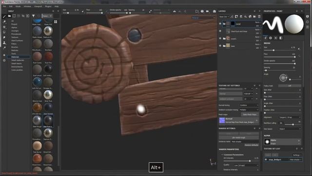Bridge.Create game asset in Blender for Unreal Engine 4.Игровой ассет в блендере.Мостик.Zbrush. UE смотреть онлайн