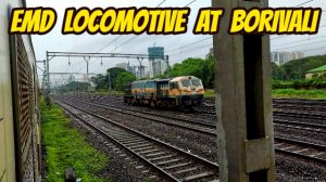 индийский тепловоз в сезон дождей