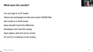 CF on Kubernetes Working Group Forum 20 Sep 2022