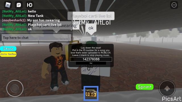 5 Playboi Carti Whole Lotta Red Ids (Roblox)