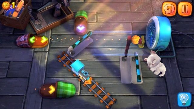 Wake the Cat Attic Level 6-7 3 stars Walkthrough [HD] смотреть онлайн