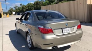 2004 BMW 350i e60 walk a round 4K
