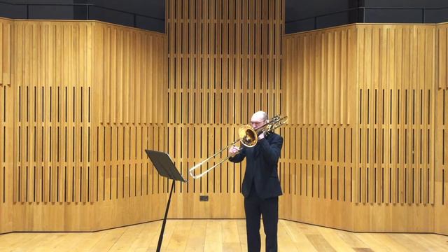 Bass trombone audition excerpts: "Pines of Rome", by Ottorino Respighi смотреть онлайн