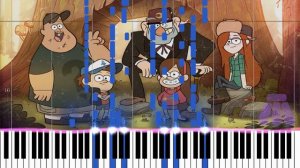 Gravity Falls Intro Piano Cover