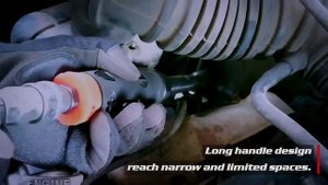 Пневматическая трещотка 1/2" удлиненной конструкции MIGHTY SEVEN NE-4305