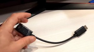 Переходник адаптер Display Port DP -  HDMI. Поддерживает разрешение видео до 4k x 2k.