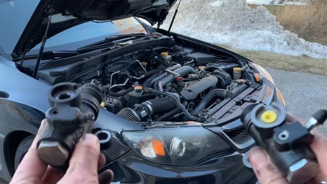 Subaru WRX slave cylinder replacement смотреть онлайн