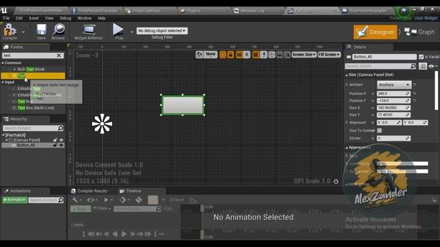 Add text to your buttons   Unreal Engine 4 27   Unreal Engine 5 tutorial