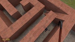 Лабиринт от скромника в Gmod