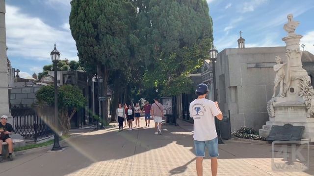 【4K】WALK Buenos Aires 2019 RECOLETA Argentina City walk смотреть онлайн