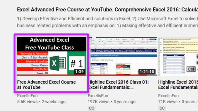 Welcome to the excelisfun Excel YouTube Channel!