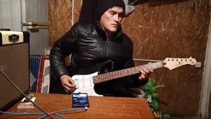 Руки Вверх - Крошка моя!  на электрогитаре (кавер)