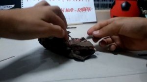 Москвич краш тест из пластилина