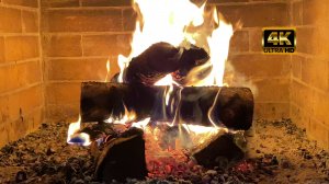 Пламя камина: Расслабление на высшем уровне в 4К
