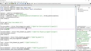 Amazon Automation With Selenium and Python | Part 1