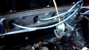 Работа двигателя ЗМЗ 24Д