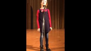 "Как провожают пароходы" (И. Пивоварова), читает Елена Андрич, 9 лет, Белград