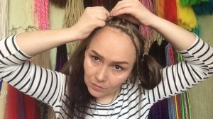 Как приплести дреды самой себе на голову? | Дрейды | Приплетение дред своими руками