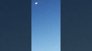 Венера, Юпитер, Луна - сближение 23 февраля 2023