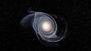 столкновение галактик