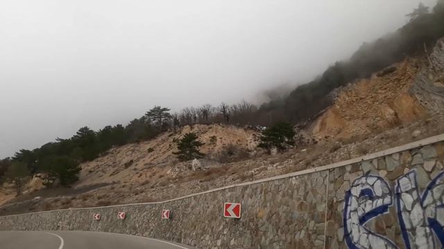 Крымская старая дорога , Старое Севастопольское Шоссе!!!Ялта -Севастополь