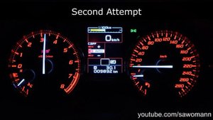 2016 Subaru WRX STI 300 HP 0-100 km/h & 0-100 mph Acceleration