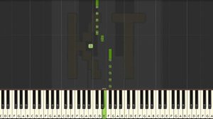 Beginning from Deltarune - Easy Mode [Piano Tutorial] (Synthesia)