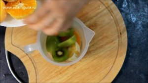 Освежающий лимонад из апельсинов и лимона с киви. Рецепт от Еда и Фигура.