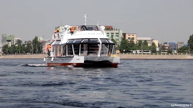 Современное комфортное судно для городских пассажирских перевозок - Ecovolt. смотреть онлайн