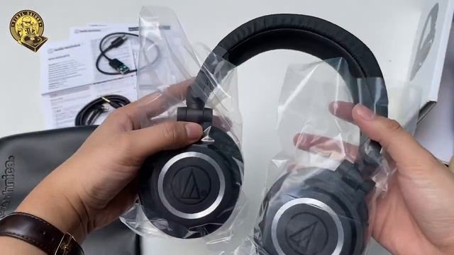 Unboxing tai nghe Audio Technica ATH-M50xBT2, driver 45mm, Bluetooth 5.0, pin 50h, có app EQ смотреть онлайн