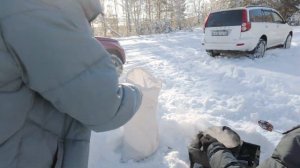 Обогрев палатки зимой автономным дизельным отопителем