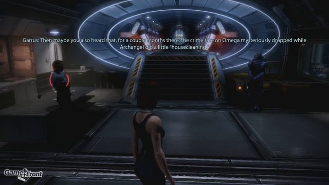 Mass Effect 3 Easter Egg - Garrus and James Compete For The Title of Biggest Badass смотреть онлайн