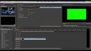 8 урок по Adobe Premiere  Pro  Замена зеленого экрана замена Chroma Key