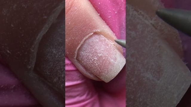 Сложная кутикула.Это видео заменит тебе курсы. #маникюр #nail #nails #маникюробучение
