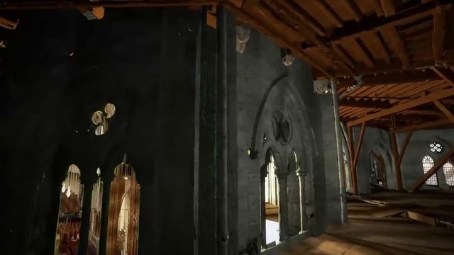 Westminster Abbey as a 3D animated walkthrough смотреть онлайн