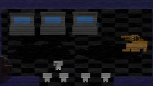 Смерть Уильяма Афтона в костюме Спрингбонни FNAF 3