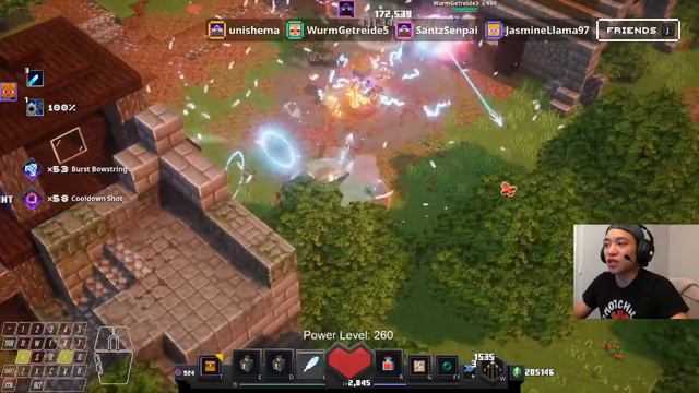 #1 MAGICIAN BUILD POWER LEVEL 260+ APOCALYPSE 25 MINECRAFT DUNGEONS смотреть онлайн