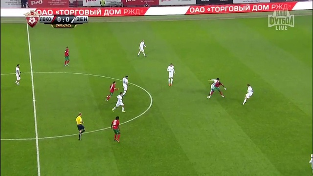 Локомотив - Зенит, Дюрица, Удар
