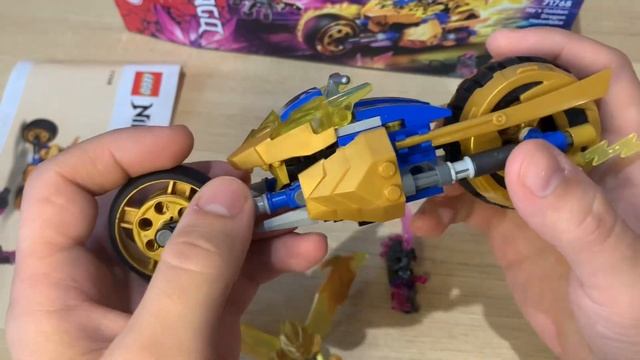 Обзор Лего Ниньяго Джей золотой дракон #лего #ниндзяго #lego