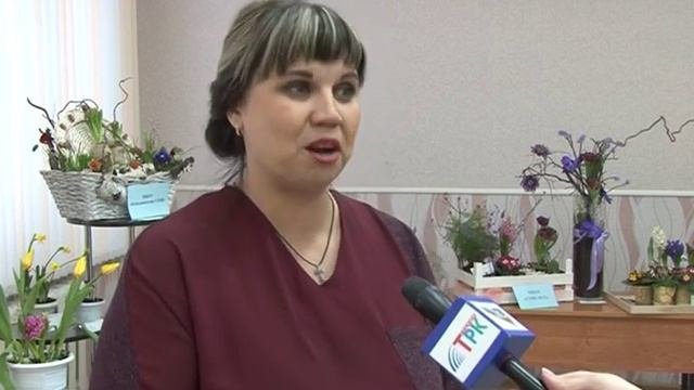 Школы представили выставку выгоночных цветочно-декоративных растений