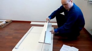 Сборка парты Астек Лидер Часть 1