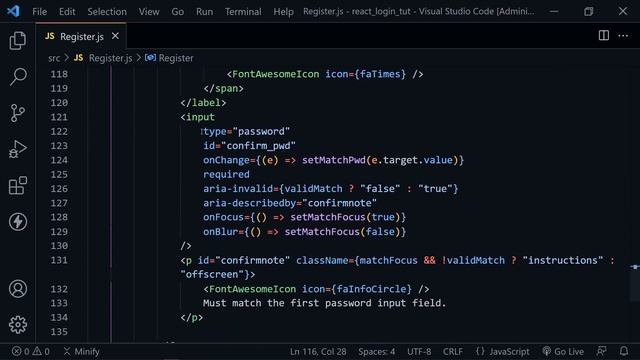 React JS Form Validation | Axios User Registration Form Submit | Beginners To Intermediate