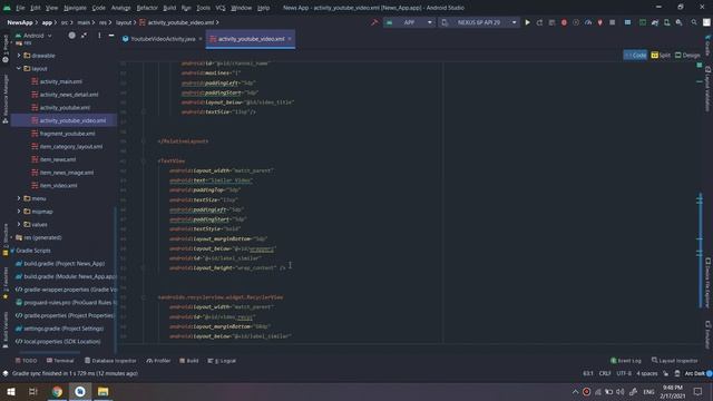 [Part 40] Playing Youtube Videos inside the App- Build News App with WordPress API смотреть онлайн