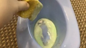 Как отмыть горшок от мочи/Как отмыть детский горшок от налёта/мочевой камень