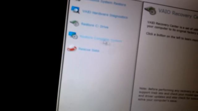 How to Restore Sony Vaio VGN-SR130E laptop on Windows Vista to factory default смотреть онлайн