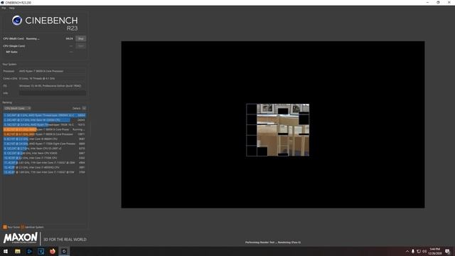 Testiramo Cinebench R23 Na AMD Ryzen 7 3800X [2020/21]