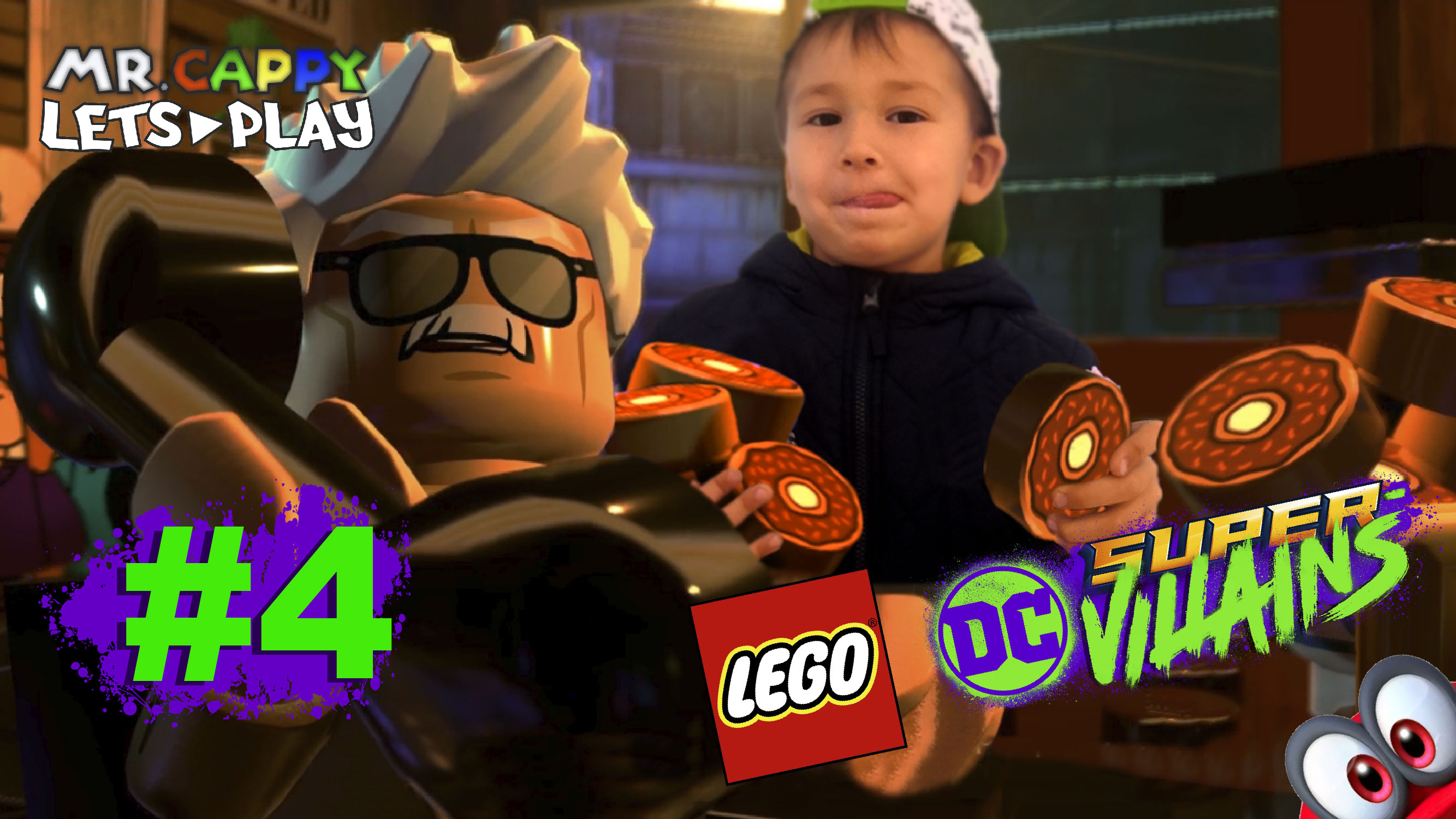#4 Lego DC Super-Villains. Полицейские любят пончики. (Mr.Cappy Lets play)
